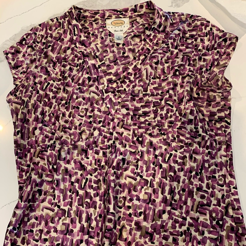 Talbots Silk Women’s Dress Shirt